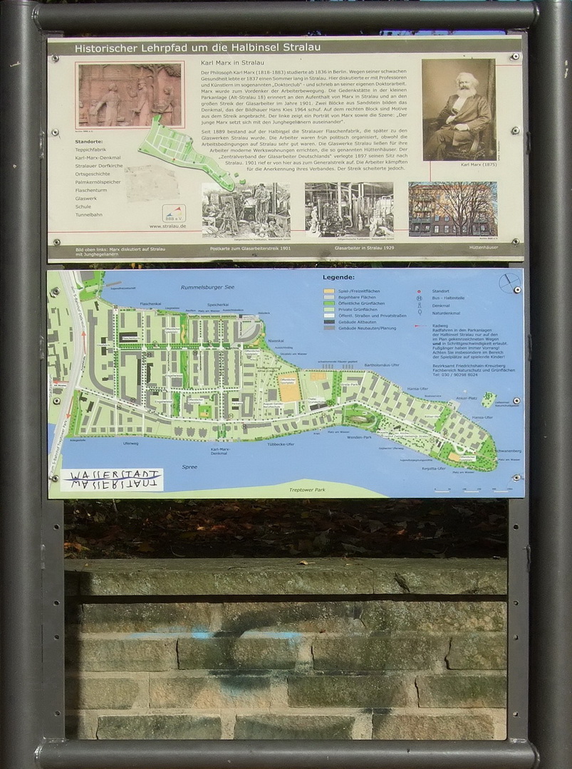 Plan Halbinsel Stralau